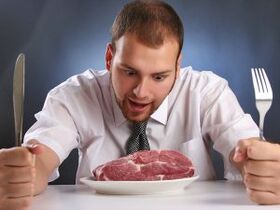 Liha mehe dieedis, et suurendada potentsi